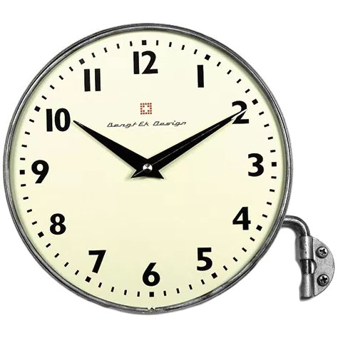 뱅 에크 디자인 벽시계 Mounted on Arm Zinc Bengt Ek Design Wall clock Mounted on Arm  Zinc 06300