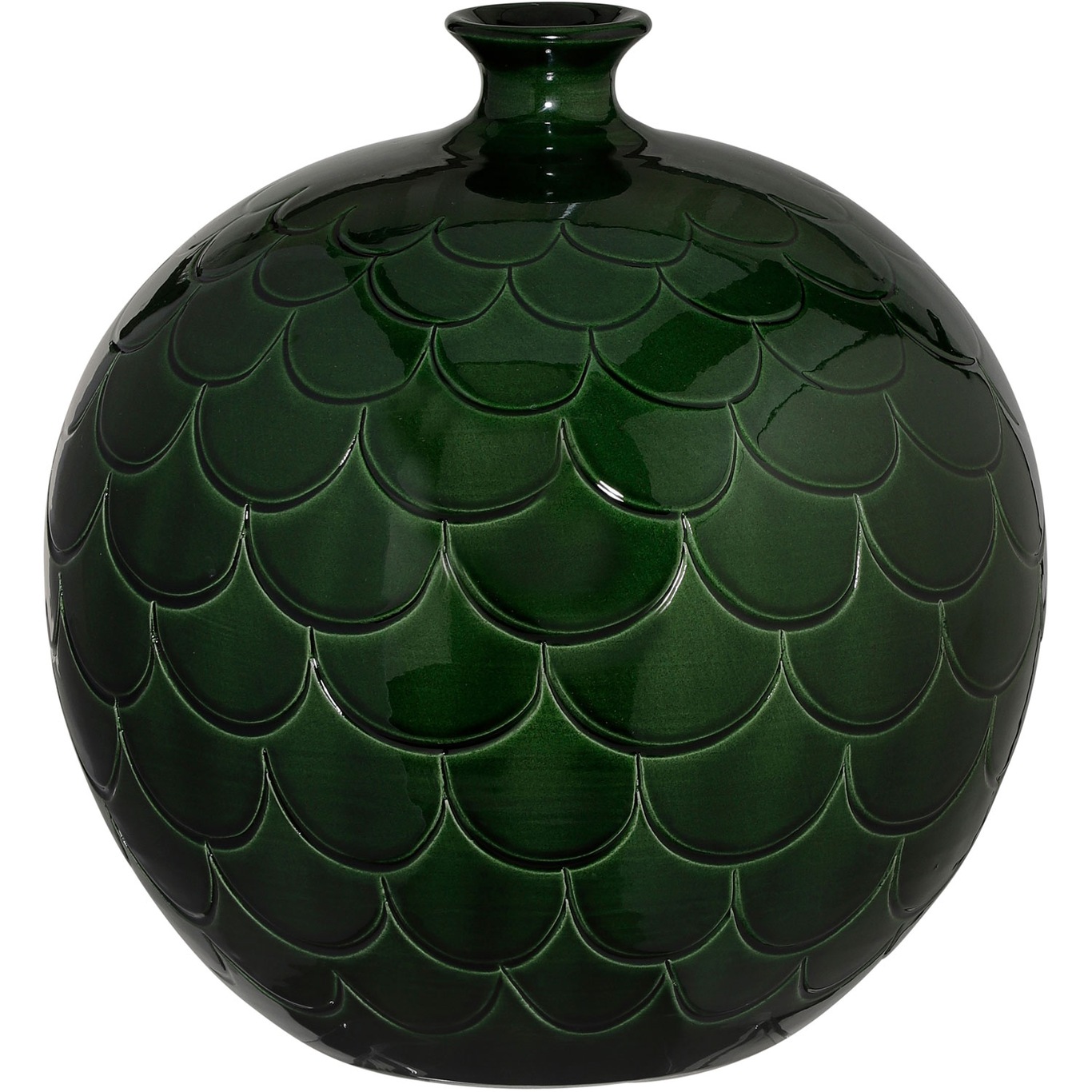 베르그 포터 Misty 화병 꽃병 23 cm 그린 Bergs Potter Misty Vase 23 cm  Green 06425