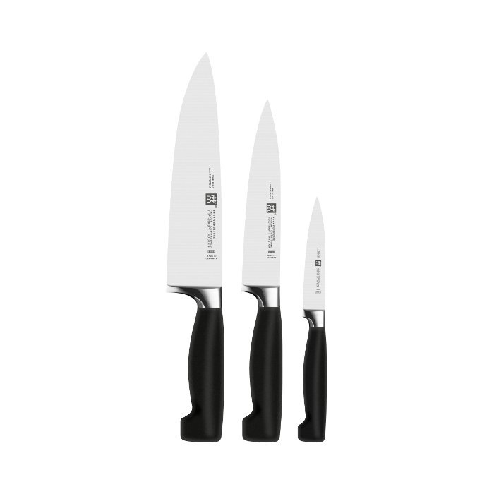 즈윌링 Four 스타 set of knives 3 pcs. Zwilling Four Star set of knives  3 pcs. 06037